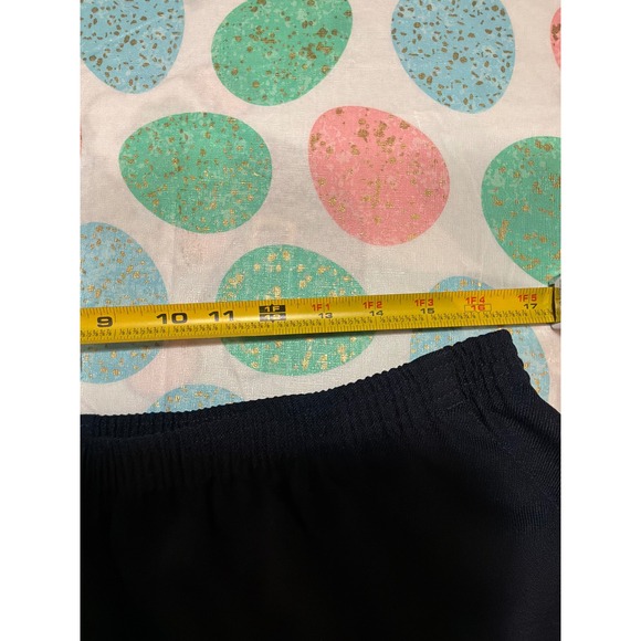 Alfred Dunner Navy Blue Elastic Waist Pull On Pants Petite 18P Straight Leg - Picture 6 of 8